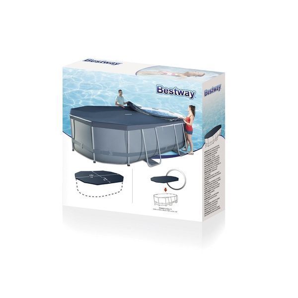 Покриття Bestway 58424 для басейнів 3.0x2.0 м (295x184 см) 14004 фото