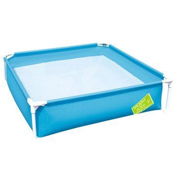 Дитячий басейн Bestway 56217 (122x122x30.5 см) блакитний | Palau Premium 🟦 Все для будівництва та експлуатації басейнів 🏊🌊