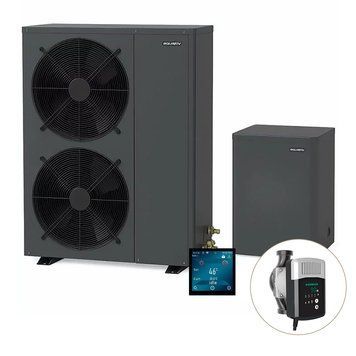 Инверторный тепловой насос для дома Aquajoy Comfort 13T (13 кВт), циркуляционный насос | Palau Premium 🟦 Все для будівництва та експлуатації басейнів 🏊🌊