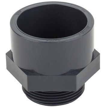 Муфта ПВХ Era US01225, з зовнішньою різьбою d25х3/4" | Palau Premium 🟦 Все для будівництва та експлуатації басейнів 🏊🌊