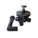 Кран шестиходовий Emaux MPV03 (1.5") боковий (88280811B) чорний 2942 фото 1