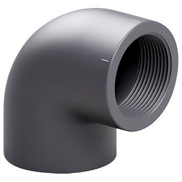 Колено ПВХ Effast RGRGOG016A 90&deg; переходное, с внутренней резьбой d16x3/8" | Palau Premium 🟦 Все для будівництва та експлуатації басейнів 🏊🌊