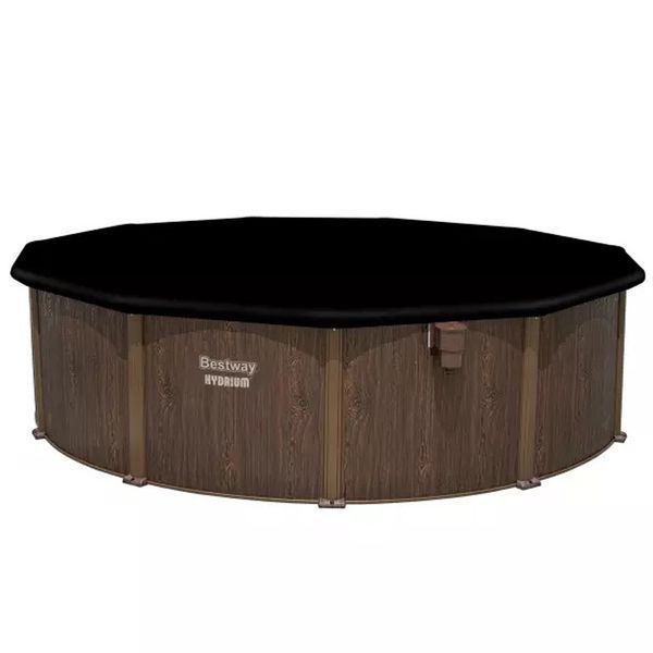 Збірний басейн Bestway Hydrium 561CS (549х130 см) з піщаним фільтром, драбиною та тентом 18227 фото