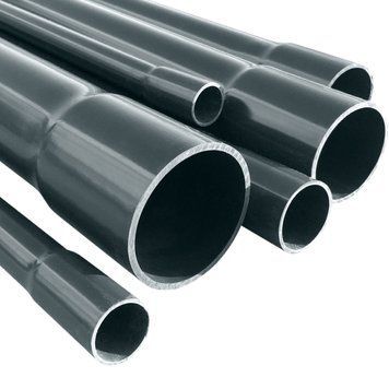 Труба ПВХ (PVC-U) напірна клейова Lareter PN25 d50 мм, без розтруба, 6 м | Palau Premium 🟦 Все для будівництва та експлуатації басейнів 🏊🌊