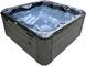 СПА-бассейн Aquajoy Riviera (200х200х90 см), темный опал, с динамиками и LED-подсветкой. &mdash; фото 1