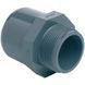Муфта ПВХ Effast RGRAMG020A перехідна, із зовнішньою різьбою d20x25x3/8" &mdash; фото 1