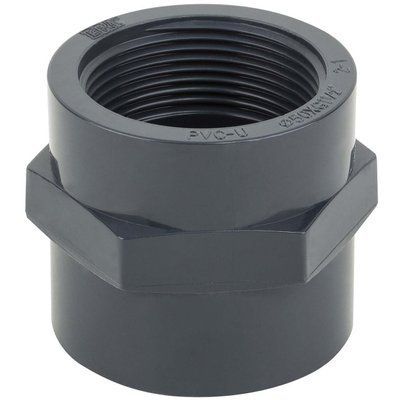 Муфта ПВХ Era US011110x4", з внутрішньою різьбою d110х4" 820 фото