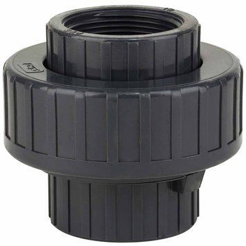 Муфта ПВХ Kripsol EH30 50.C разборная, с внутренней резьбой d50х1-1/2" | Palau Premium 🟦 Все для будівництва та експлуатації басейнів 🏊🌊